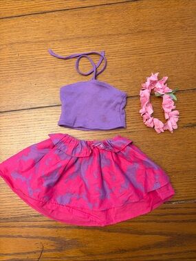 American Girl Kanani Luau outfit